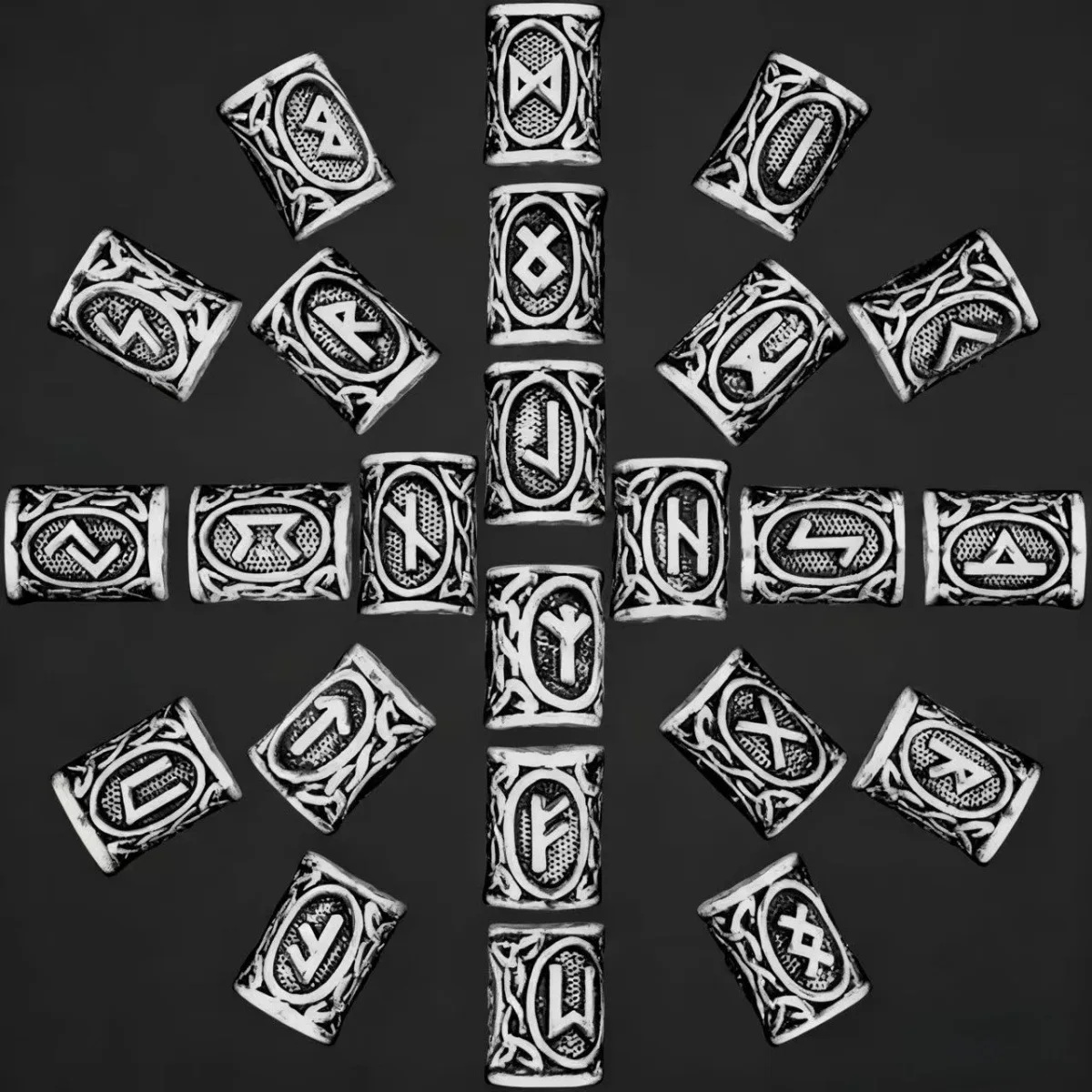 3Pcs Retro Viking R…