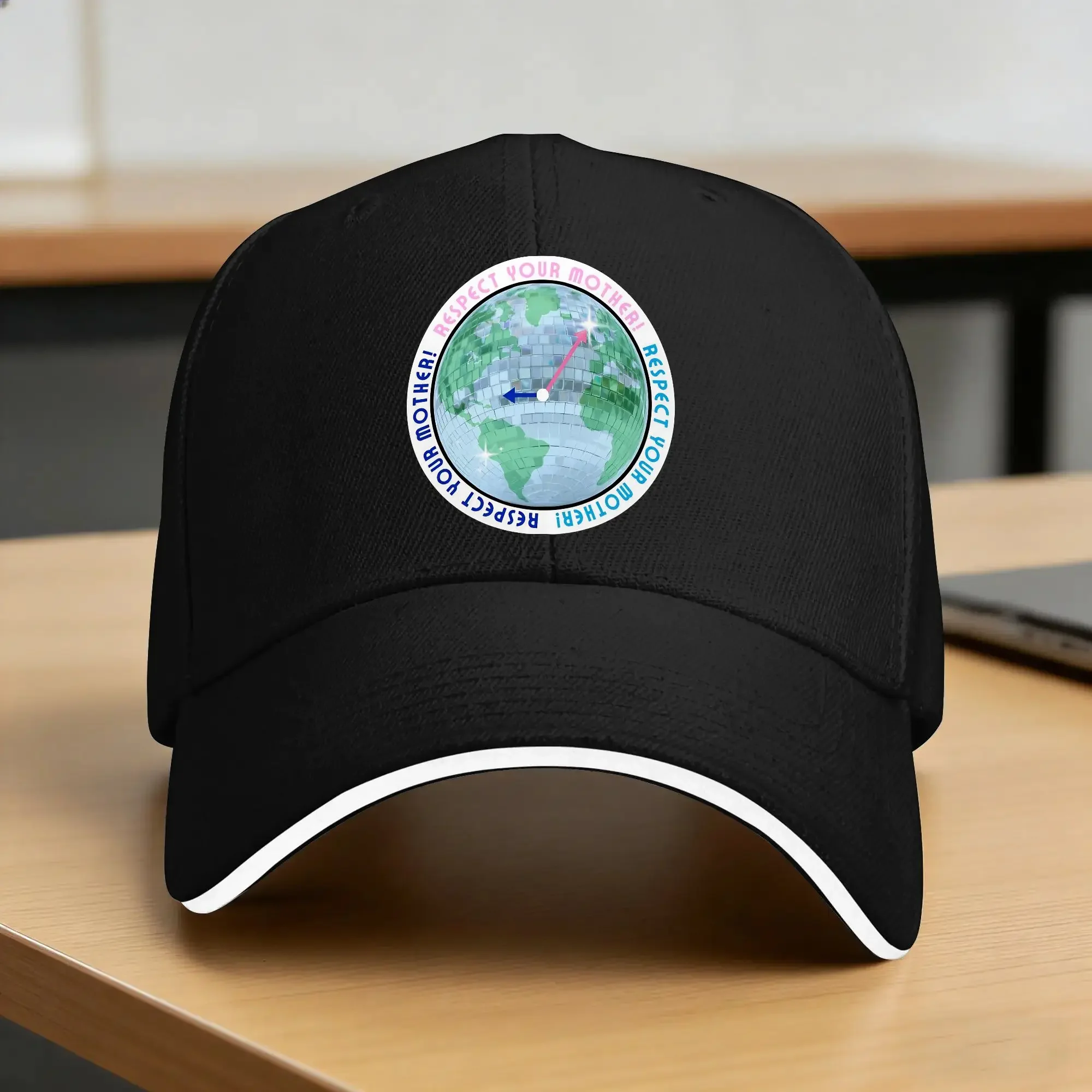 New Summer Respect Your Mother Earth! Baseball Cap  Kpop Rock Fashion Trucker Hat Unisex-Teens Design Sun Baseball Caps