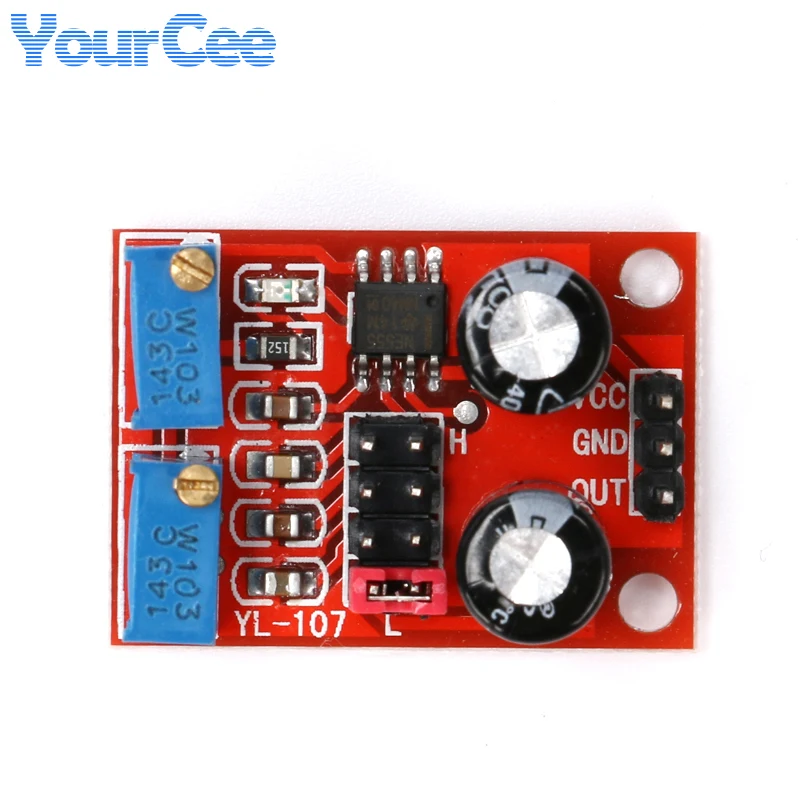 5pcs/1pc NE555 Pulse Generator Adjustable Pulse Frequency and Duty Cycle Module Square Wave Generator, Stepper Motor Driver
