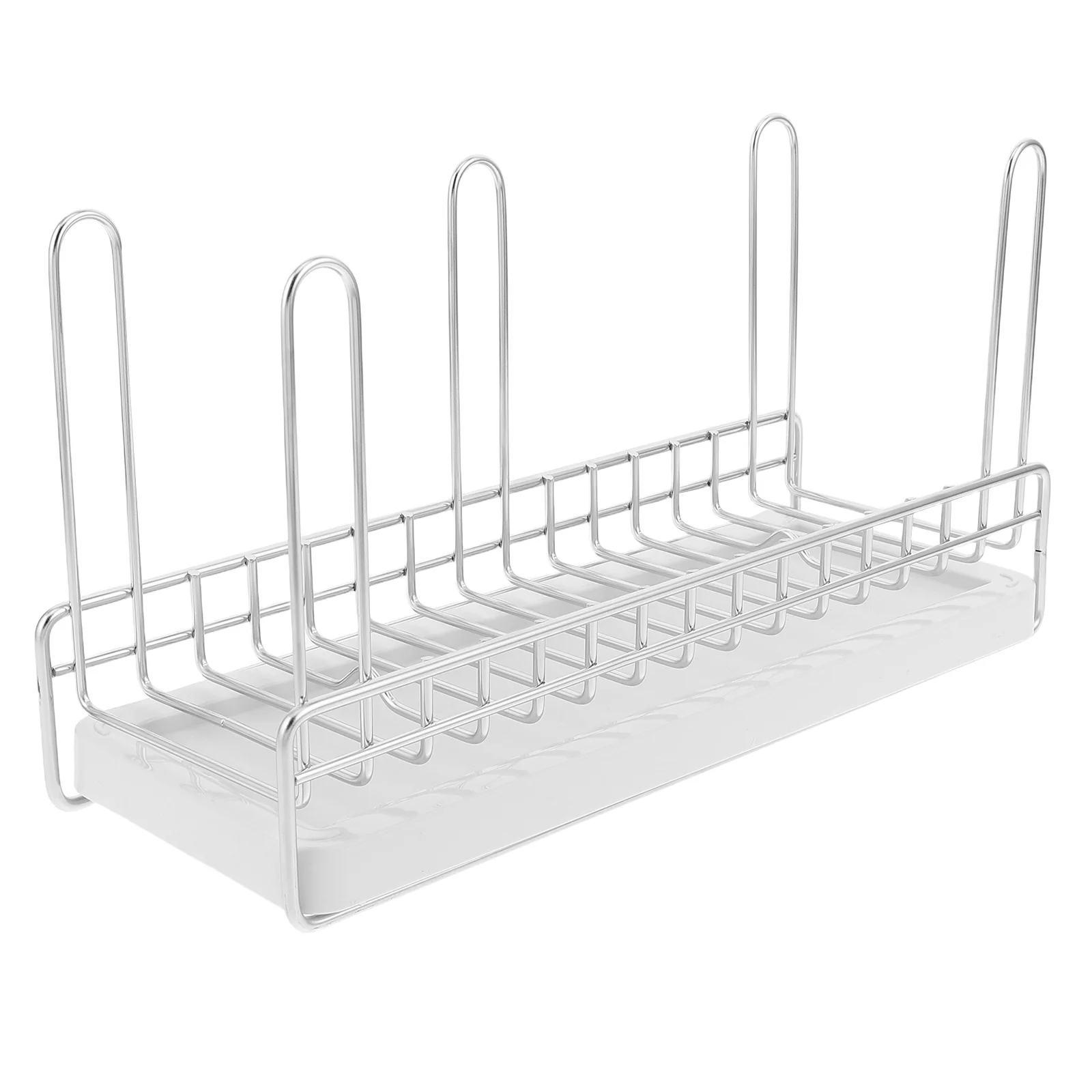 

Сушилка для посуды из нержавеющей стали 304, сверхпрочная, настольная, с поддоном для бутылок, стаканов, кружек, чайных чашек, держатель для спортивных бутылок