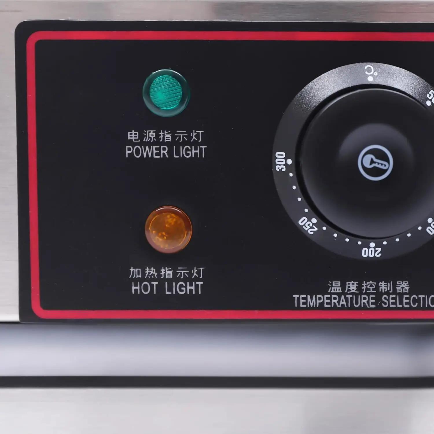 ماكينة صنع الفطائر الكهربائية، ماكينة صنع الفطائر ذات اللوح المزدوج من الفولاذ المقاوم للصدأ بقدرة 3.4 كيلو وات مقاس 16 بوصة للمنازل والمطابخ والتحويل