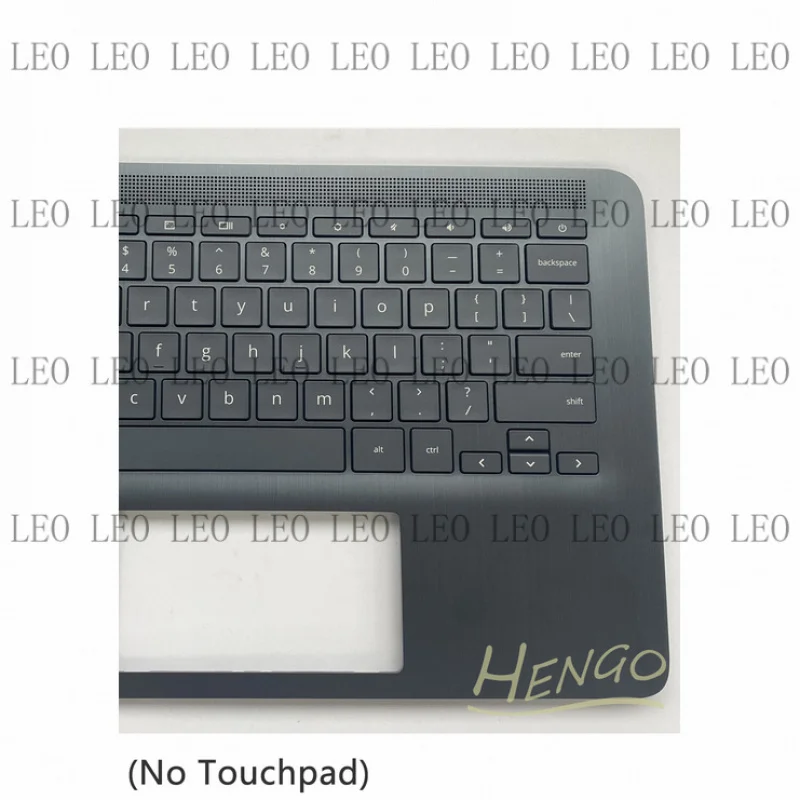 SS  New L90460-001 For HP Chromebook 14 G6 Palmrest Upper Case Cover + US Keyboard