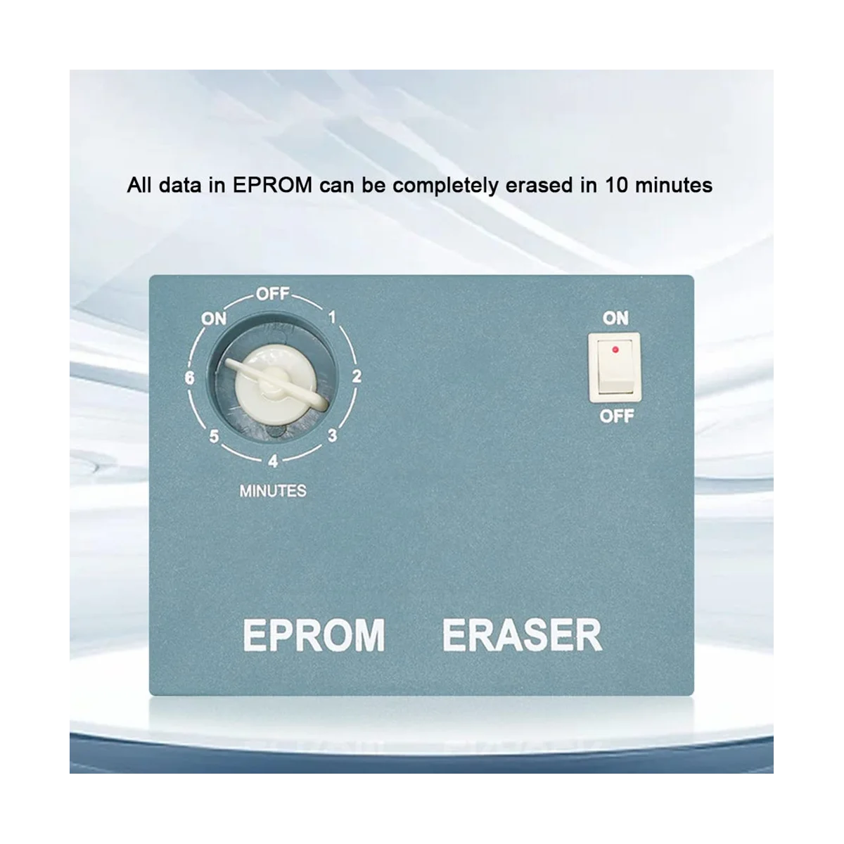 UV EPROM Eraser, Data Erase Tool, luz ultravioleta, apagável temporizador, semicondutor Wafer Chip, radiação Plug UE