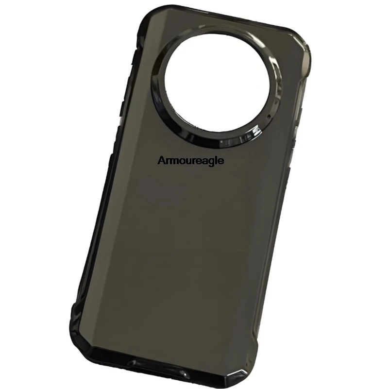 Shockproof Thin Black Glossy TPU Case For Hotwav T7 6.52