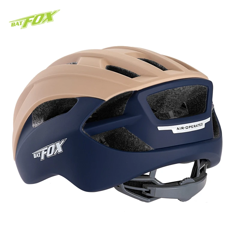 BATFOX Aero Helm Professionele Road Fietsen Sporthelm 58-62CM Fietsen Racefiets Abus Mannen Vrouwen Fietshelm