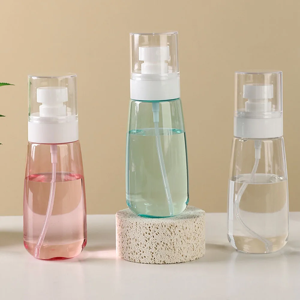 Small Spray Alcohol Dispenser Bottle Ultra Fine Mist Travel Portable Empty Atomizing Makeup Remover Water Disinfection Bottle