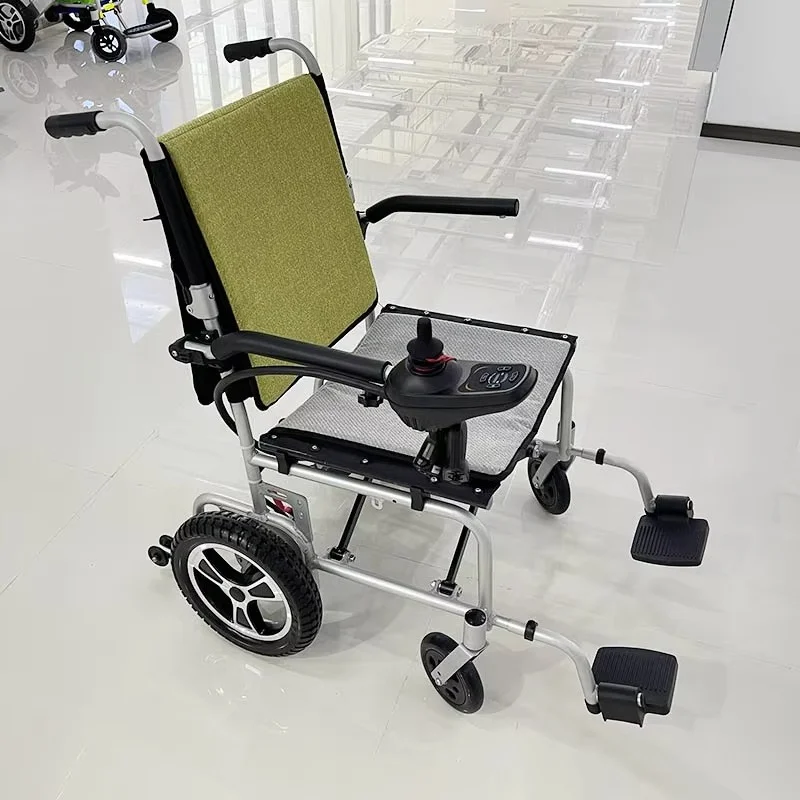 Wheelchair one-handed button operation MFN801L electromagnetic brake laboratory