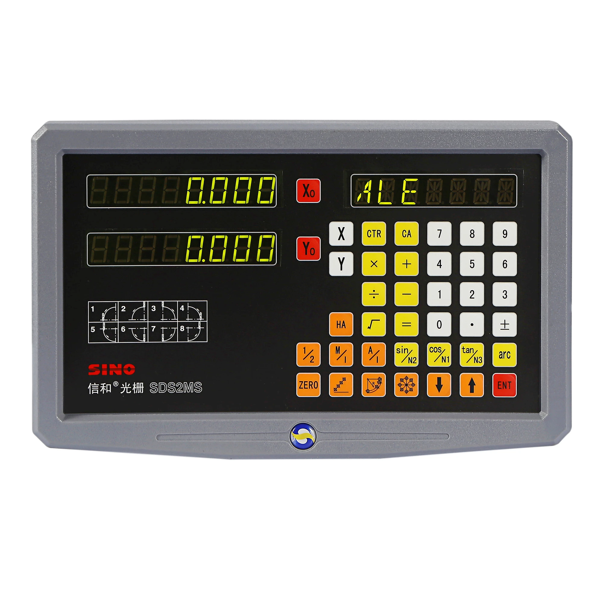 Imagem -02 - Axis Digital Leitura Dro Kit Sino Ka300 Escala Linear Codificador Linear Régua Original Novo Pcs Sino-sds2ms