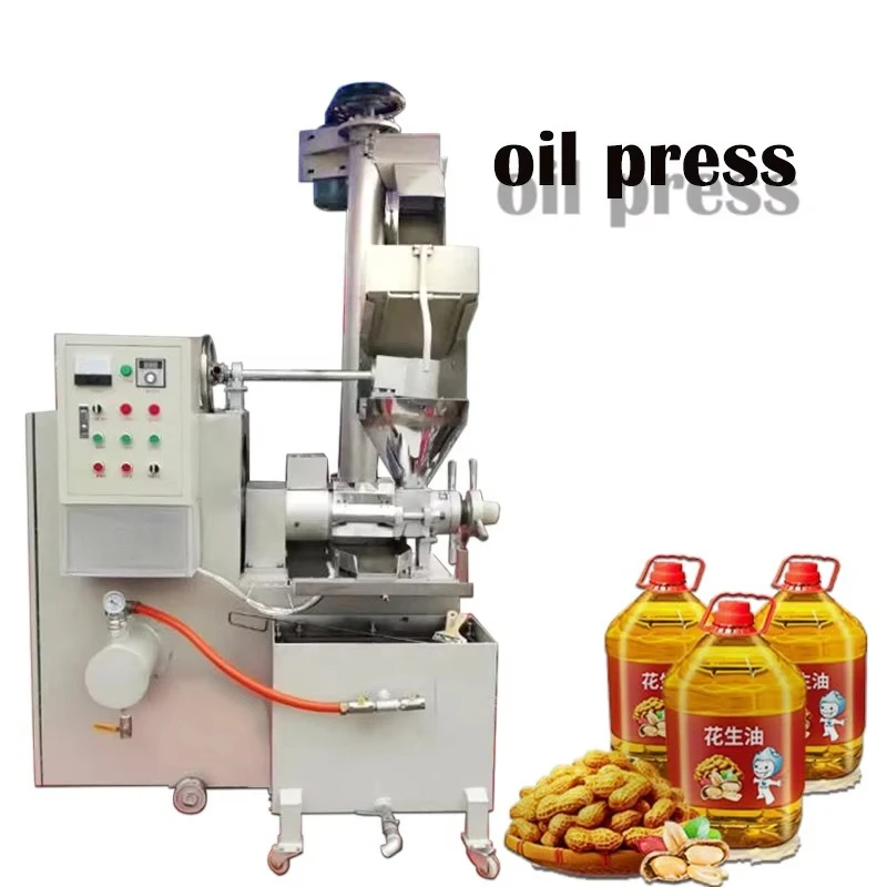 Automatic New Peanut Black Seed Sunflower Corn Coconut Oil Processor Price Competitive Oil Press - view 2