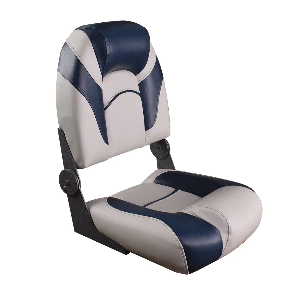 High Back Marine Deluxe Fold-Down Comfortable Cushion Boat Seating, Fit for Sale