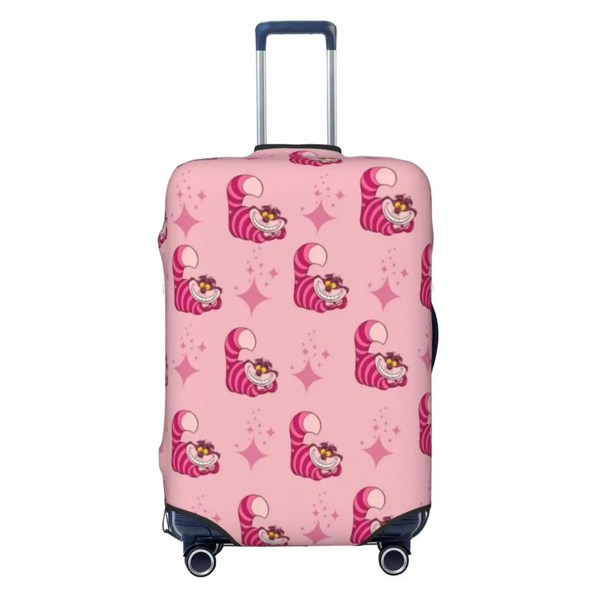 

Защитный чехол для чемодана с изображением улыбающихся аниме-кошек Чешир, забавные дорожные чехлы для чемоданов 18-32 дюймов