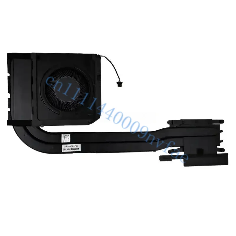 New Laptop CPU+GPU Radiator with fan set for Dell Precision 3581 Integrated Graphics Module Fan 0P13PG 0C5DKC 0.5