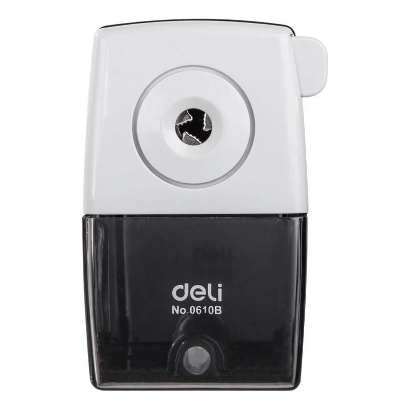 Deli Rotary Pencil Sharpener for Office And School Stationery Pencil Cutter Table Sharpeners