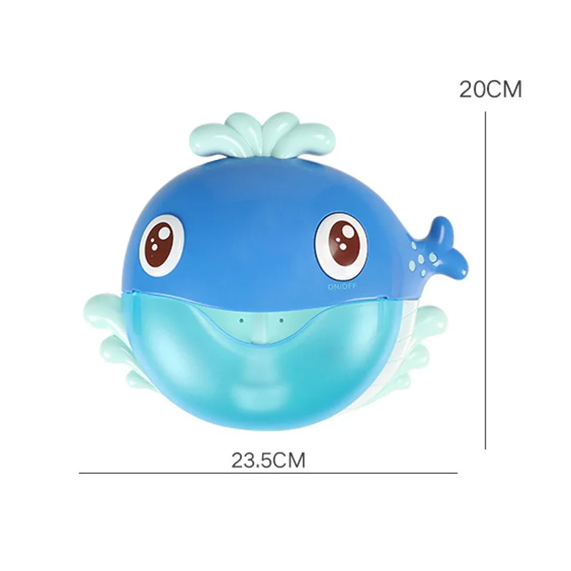 Outdoor Blowing Bubble Frog&Crabs Baby Bath Toy Bubble Maker Swimming Bathtub Soap Machine Toy for Children With Music Water Toy