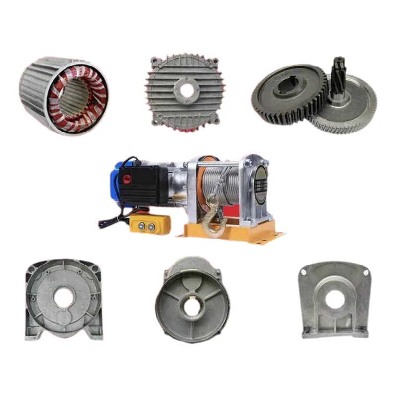 New Multifunctional Gen2 Hoist Parts Gear Shaft Crane Shaft Coil Brake Spare Parts Complete Set Lifting Crane Accessories