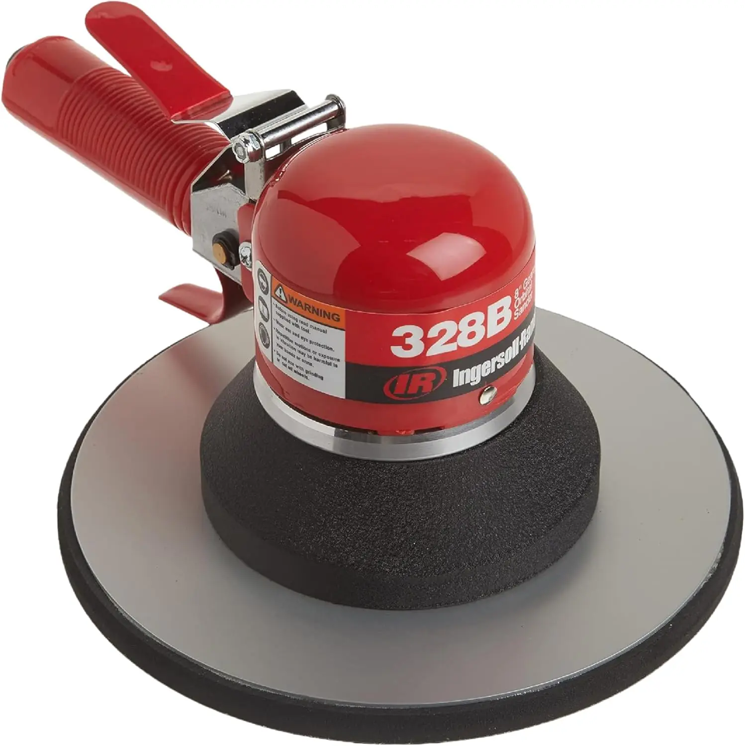 

328B Dual Action Geared Orbital Air Sander 8" Adhesive Pad, 5/32" Orbit 825 RPM 0.25HP Ball Bearing Structure To Improve Balance