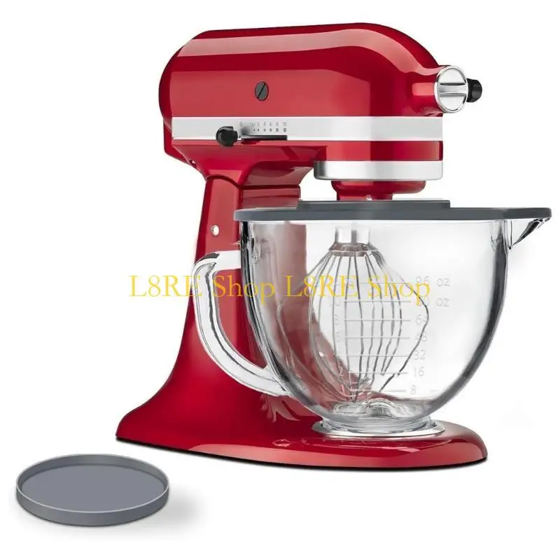 L8RE Stand Mixer Bowl Lid ملحق ملحق بسلان غطاء المطبخ أداة الخبز الملمس مناسبة لخلاطات 4.5QT-5QT