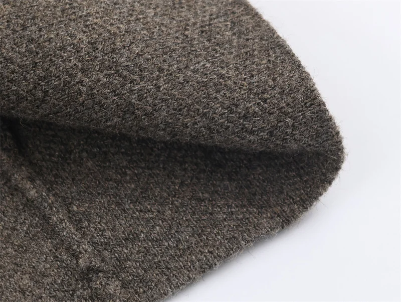 Top feminino 2025 outono novo estilo cinza manga comprida lenço-capa de malha decorada elegante e elegante