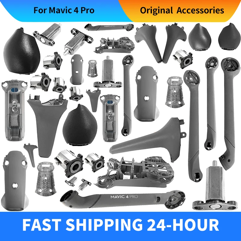 Carcasa Original para Brazos de Mavic 4 Pro, Piezas de Reparación para el Marco Superior/Intermedio/Inferior, Accesorios para Mavic 4 Pro