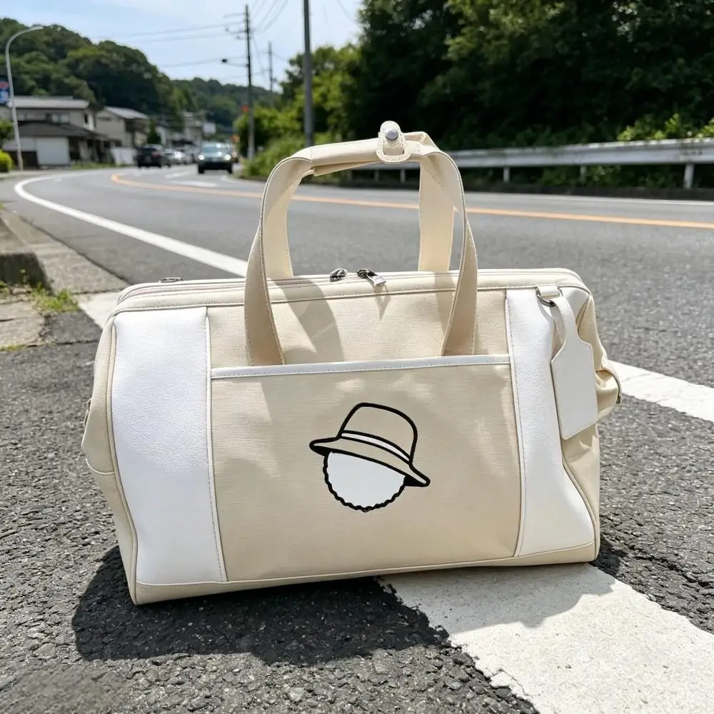 

Golf Garment Handbag for Men Women, Fashion Large Capacity Design, Lightweight Single Shoulder Crossbody Portable Sports Bag