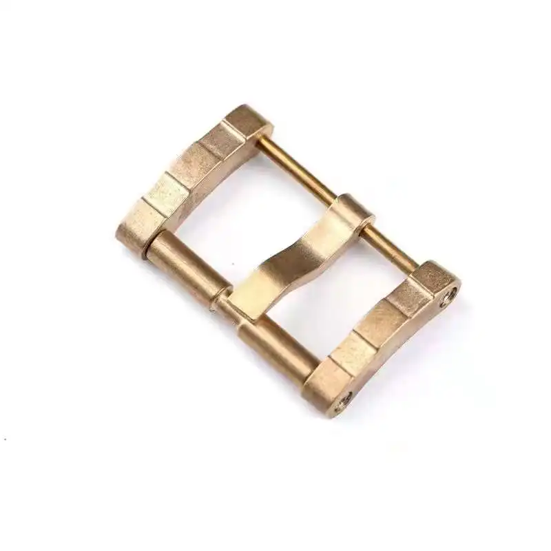 Adaptation Mechanical Bronze Buckle  Watchband Buckle Brass Vintage Hand Watch Accessories 24mm 26mm