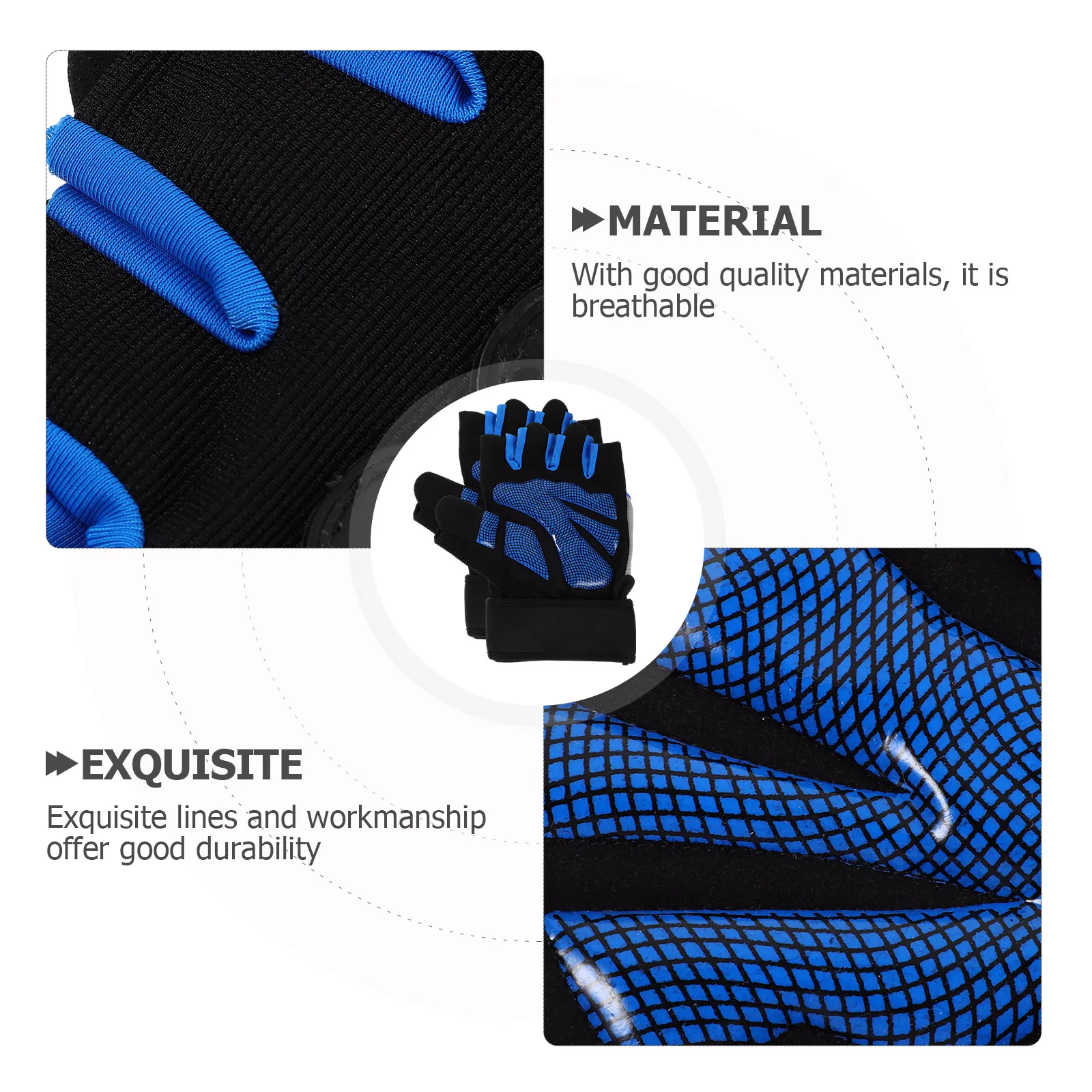 

Anti-slip Sports Gloves Gym Accessories for Women Weight Grip Lifting Wrist Wraps Workout Fitness