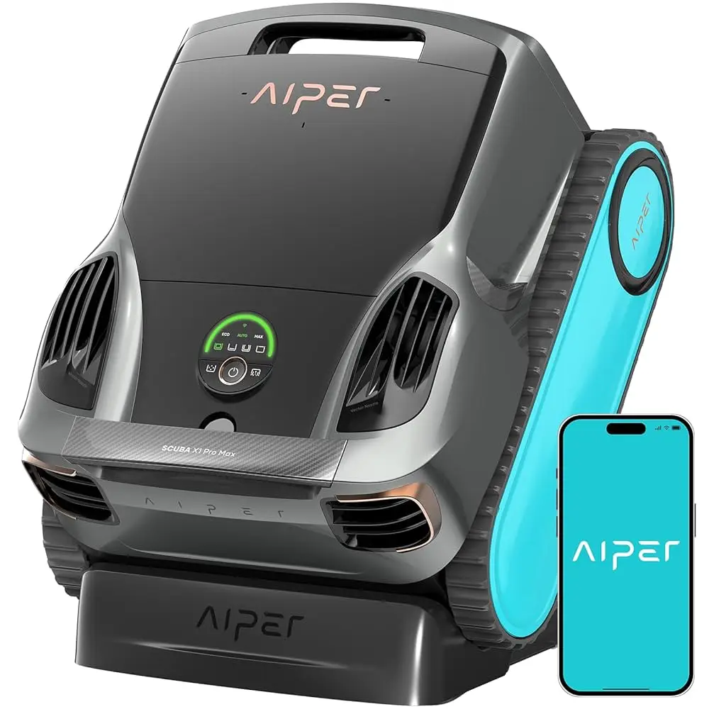 

Verified New New 2025 Aipers-Scuba X1 Pro Max Cordless Robotic Pool Cleaner