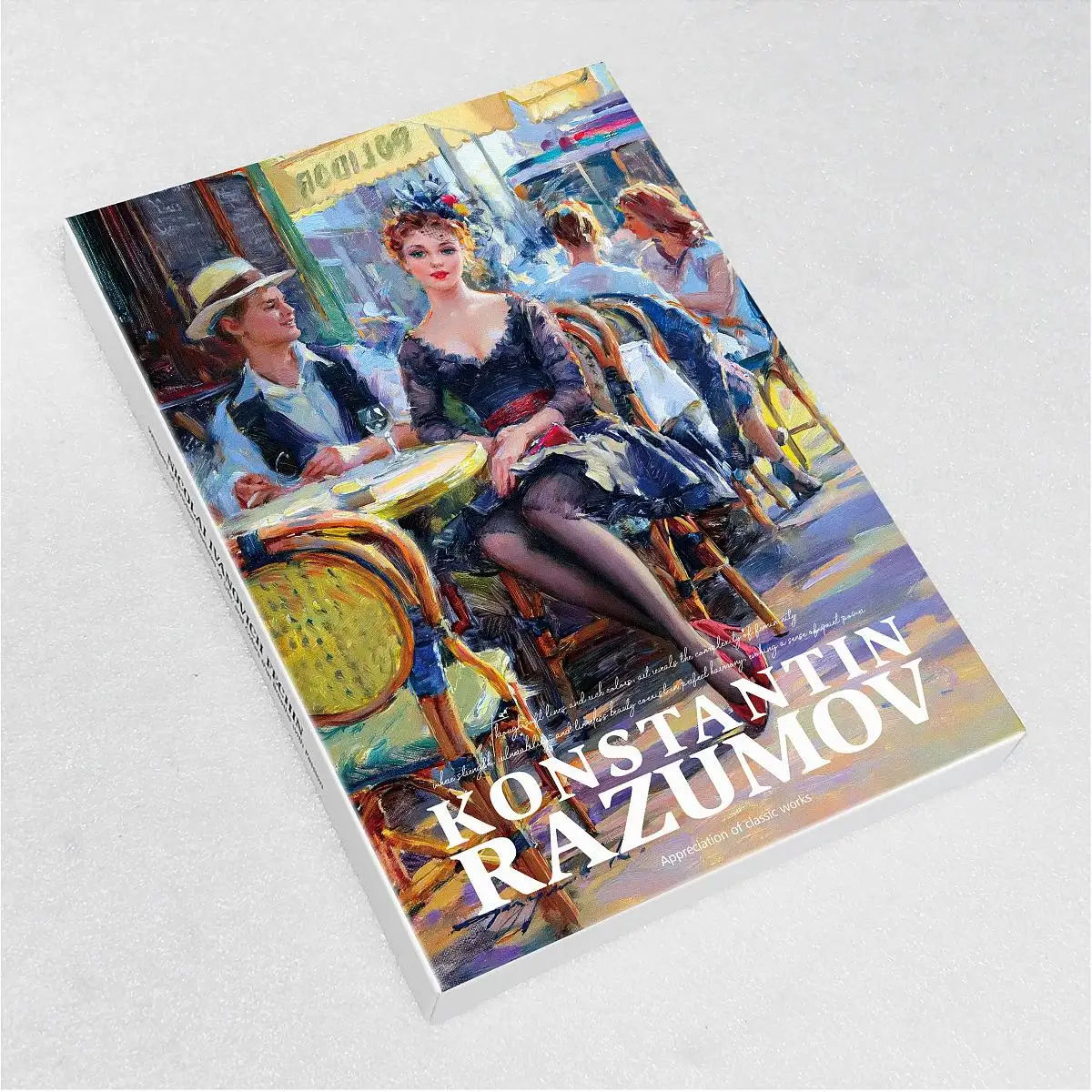 

Konstantin Razumov Art Postcard Set 30 Sheets - Russian Painter Oil Painting Prints Greeting Cards for Decoration