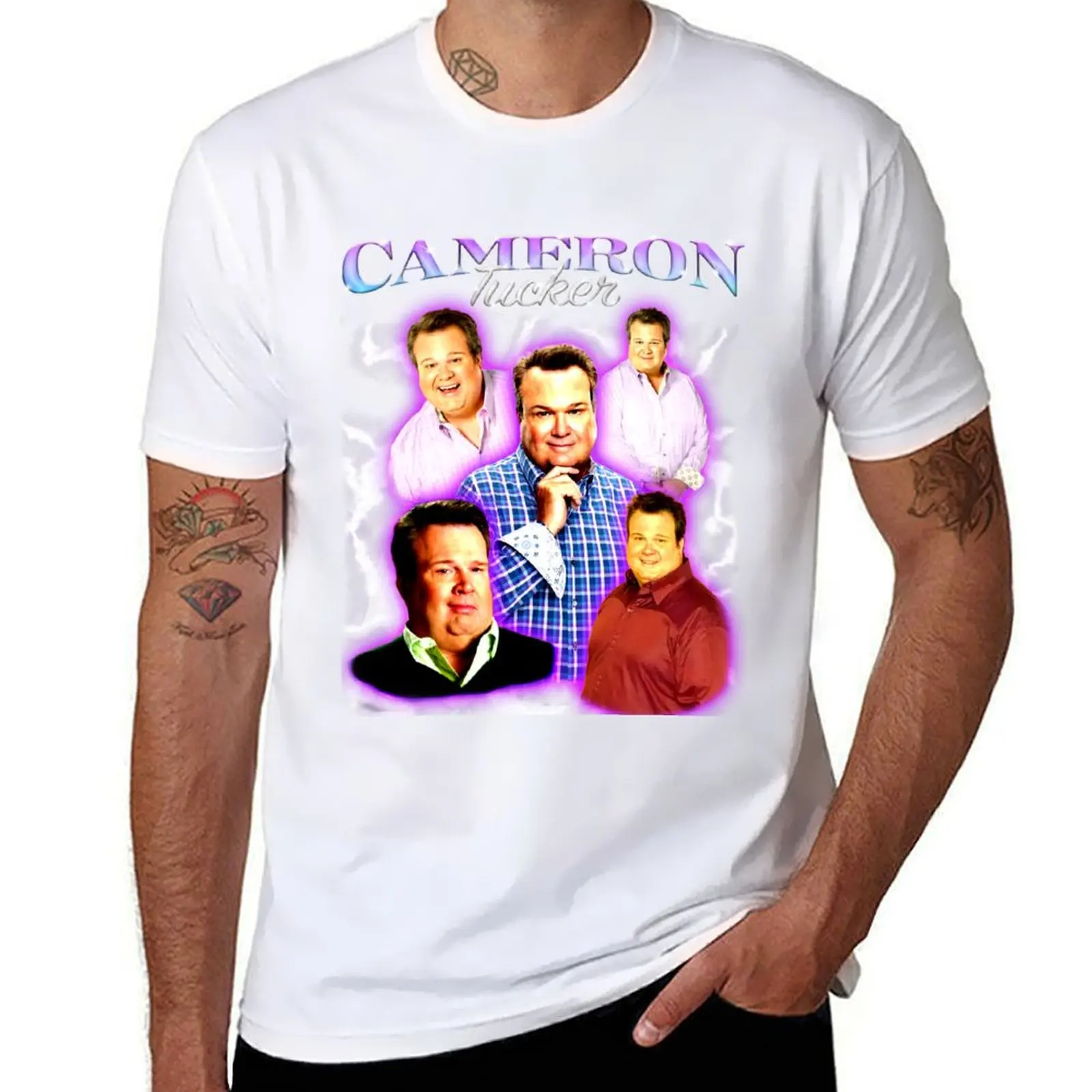 

Cameron Tucker T-Shirt printed t shirts for man t shirt man cotton T-Shirt