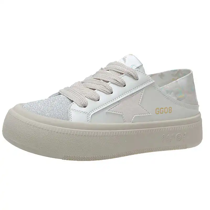 

Lace-up High Sole Women's Sneakers Basketball Brown Boots Women Shoes Women Plus Size 45 46 Sport Runner Vzuttya Tene