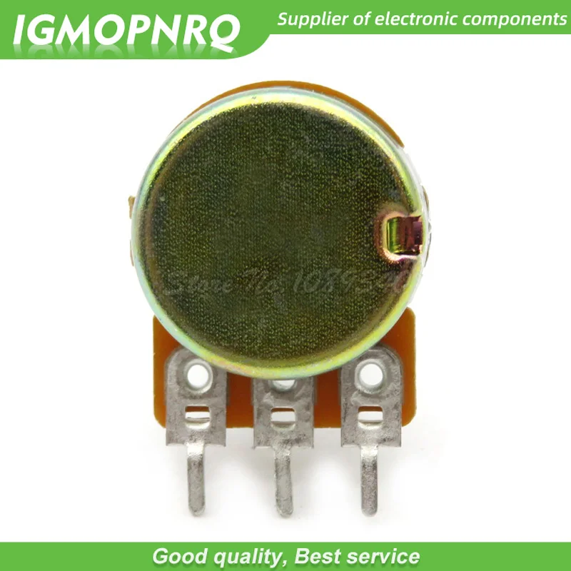 5pcs WH148 3PIN 20mm Potentiometer B1K-B1M ohm B1K B2K B5K B10K B20K B50K B100K B500K B1M 1K 2K 5K 10K 50K 100K 500K 1M with nut