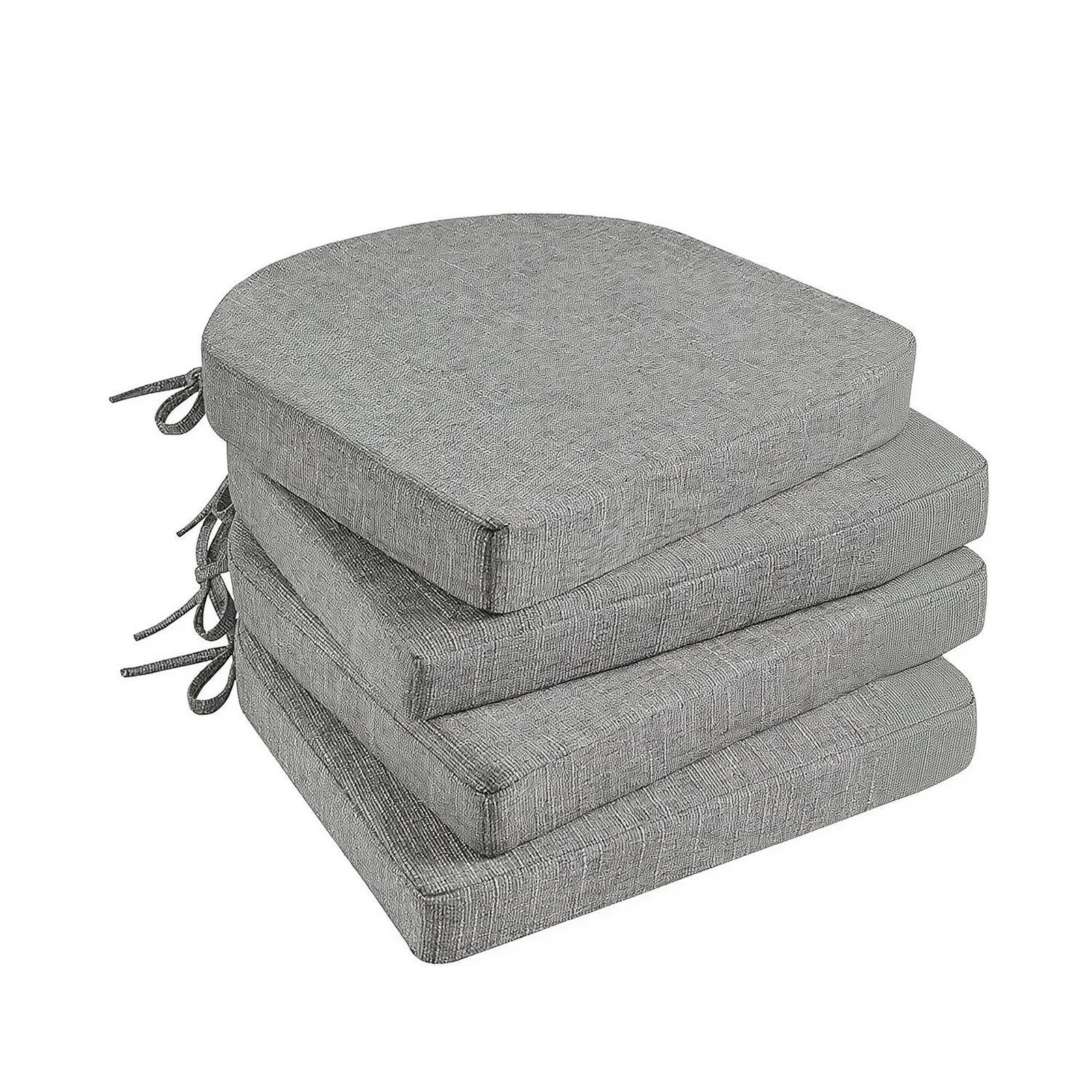 Chair Cushions Indoor Dining Room Seat Cushions Comfortable High Resilience Soft Easy Care Zipper