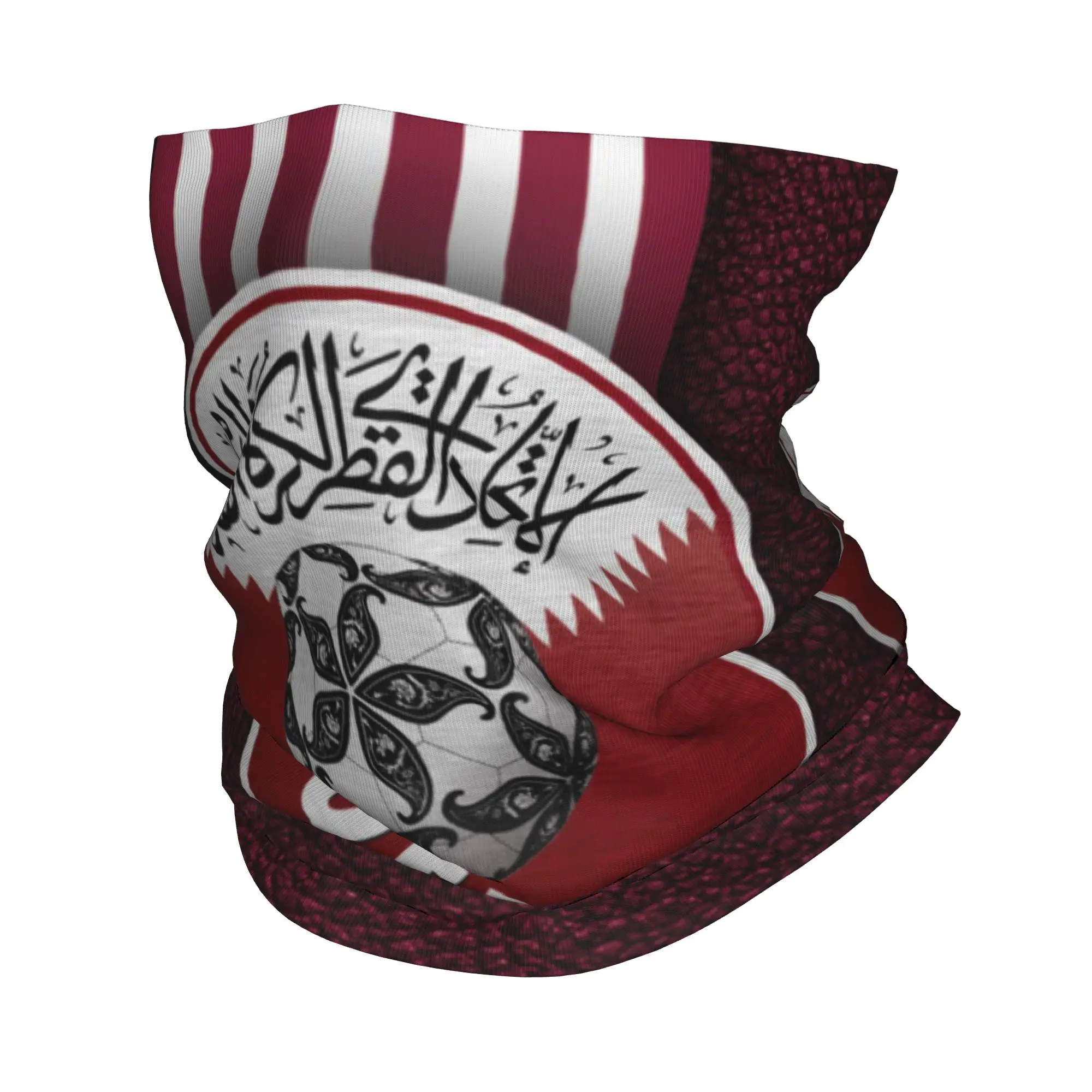 

Qatar Bandana Neck Gaiter Motocross Wrap Scarf Running Unisex Adult Winter