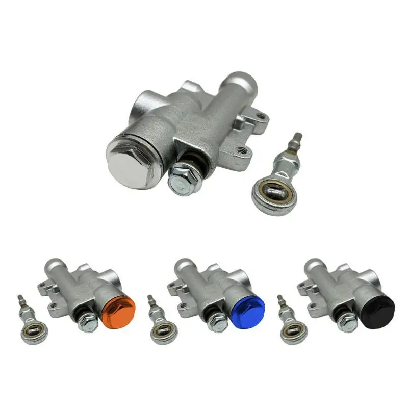 1 set  New Motorcycle Rear Brake Master Cylinder Two Stroke Off Road Bike Brake Pump For Dirt Bike ATV Motorcycle Replacement