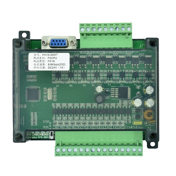 FX1N-10MR DC Modul Relai Dasar Pengendali Logika Yang Dapat Diprogram FX1N-10MT PLC Pengendali Yang Dapat Diprogram