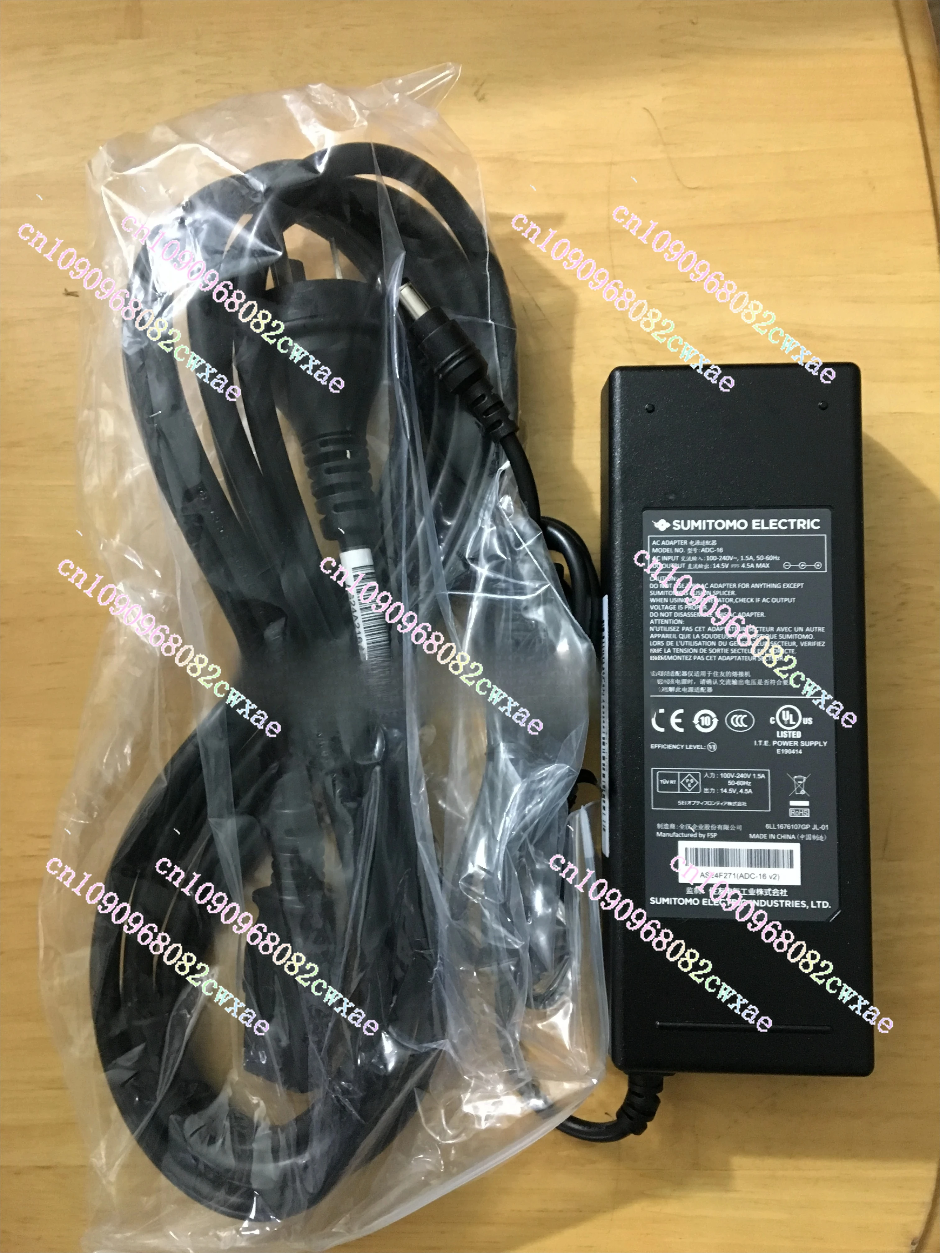 

Original ADC-16 power charger 14.5V 4.5A for Sumitomo T-82C T-72C TYPE-82C TYPE-72C T82C T72C T56 fusion splicer charger Adapter