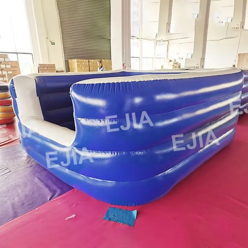 PVC Material Infla Trampoline Gymnastics Air Pit For Kids Aerial Acrobat Performance Game Training