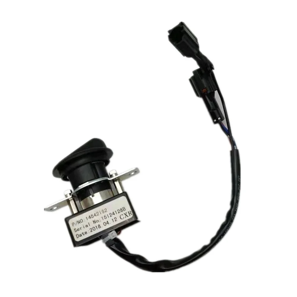 1PCS Excavator Parts 14542152 14725311 For 210B 240B 290 360B 380D 460B 220D 250D 300D 380D 480D Throttle Knob Switch Fuel Gear