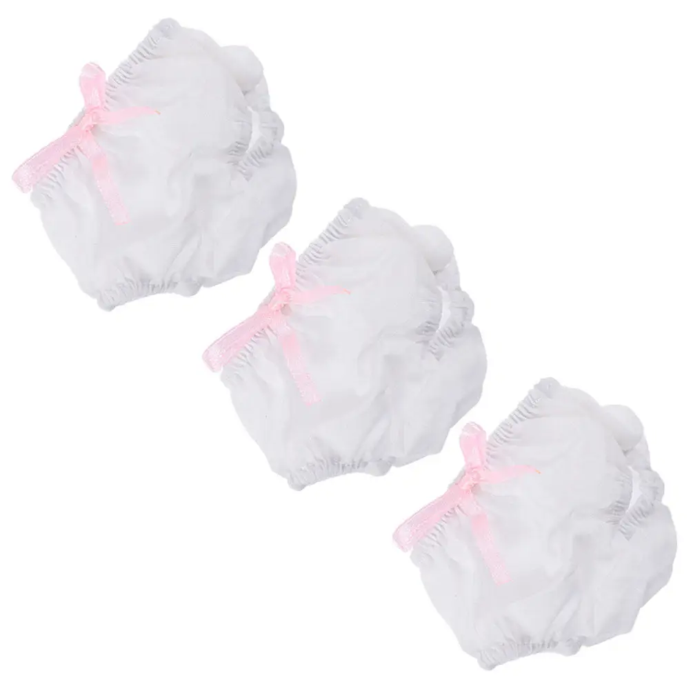 

Набор из 3 многоразовых трусиков для малышей, аксессуары для ролевых игр, подгузники для раннего развития, детские подгузники