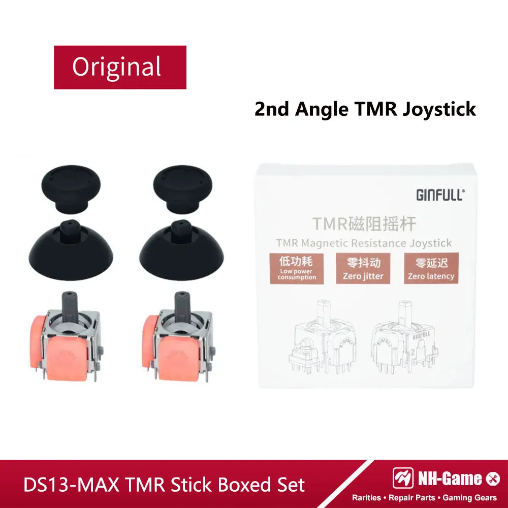 for PS5 Controller DS13-MAX 2nd Gen Angle TMR Magnetic Resistance Joystick Cap Low Power Consumption Premium Grade S Boxed Set