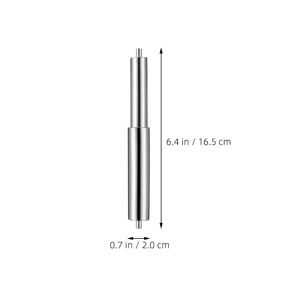 2Pcs Spring Loaded Toilet Paper Holder Rod Replacement Roll Central Shaft for Bathroom Tissue Stand Universal Plastic