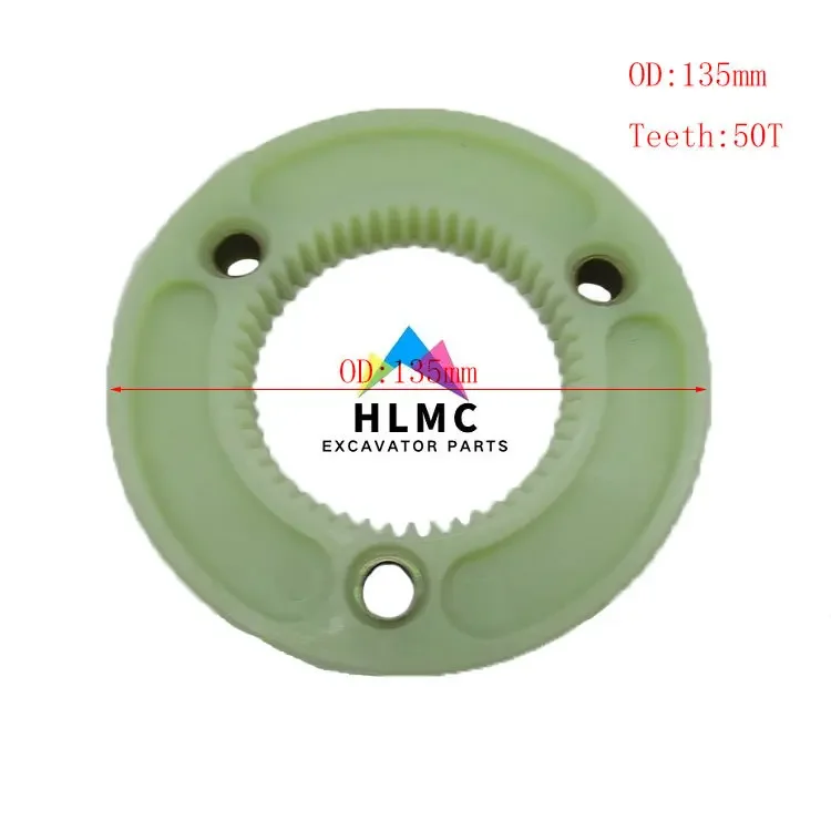 Excavator Engineering Machinery Accessories Coupling Flange Outer Diameter 135*50T