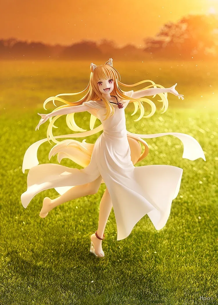 In Stock Original GSC PUP Spice and Wolf Holo 22CM Harvest L Size Figure Ornaments Cartoon Anime Toys Gift