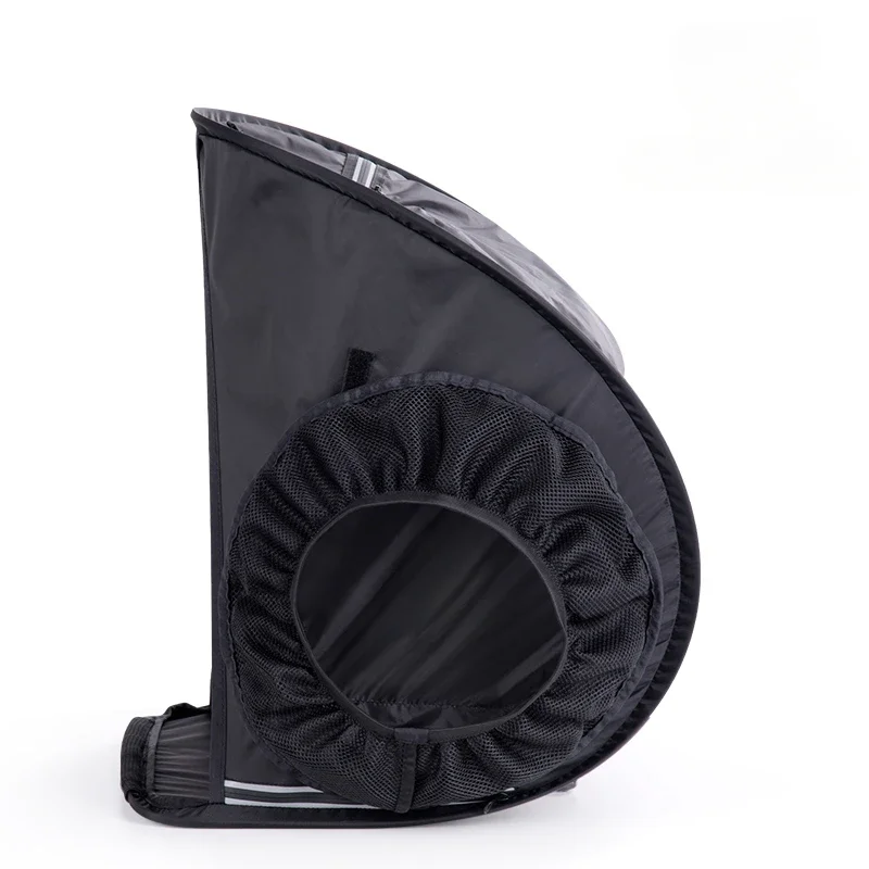 Capa para laptop dobrável de 17 polegadas, guarda-sol externo, à prova de chuva e areia, vento e neve, capa protetora