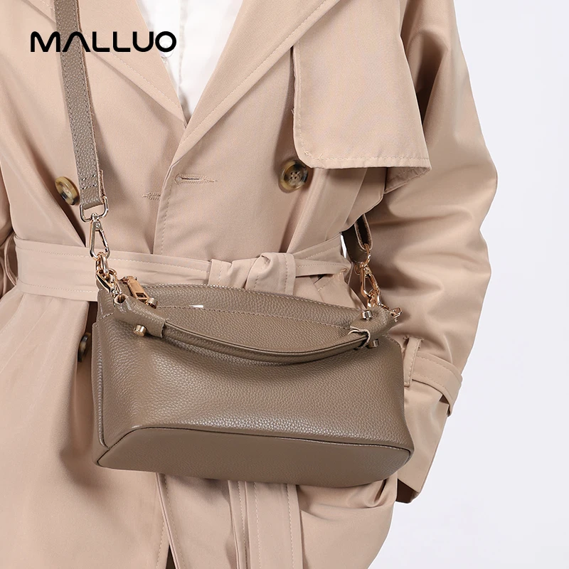 Women Cowhide Genuine Leather Shoulder Bag Ladies Luxury Designer Fashion Retro Bags Female Cow Real Leather Handbag for Lady
