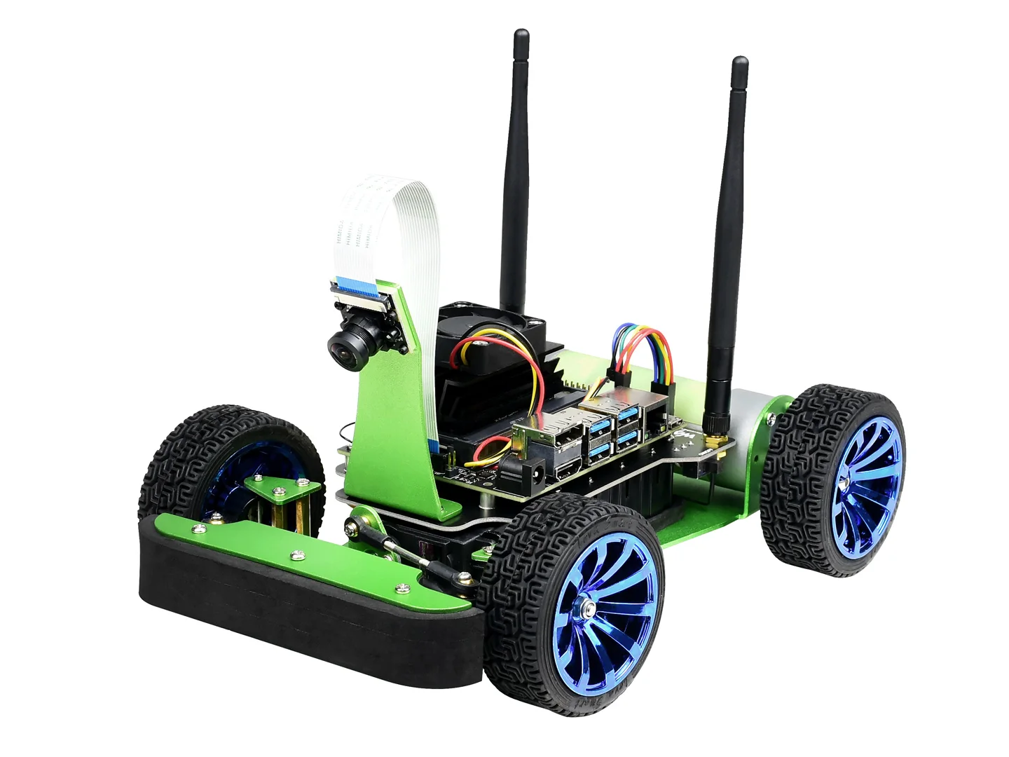 Waveshare JetRacer AI Kit Racing Robot Powered by Jetson Nano Deep Learning Self Driving Vision Line Road Following