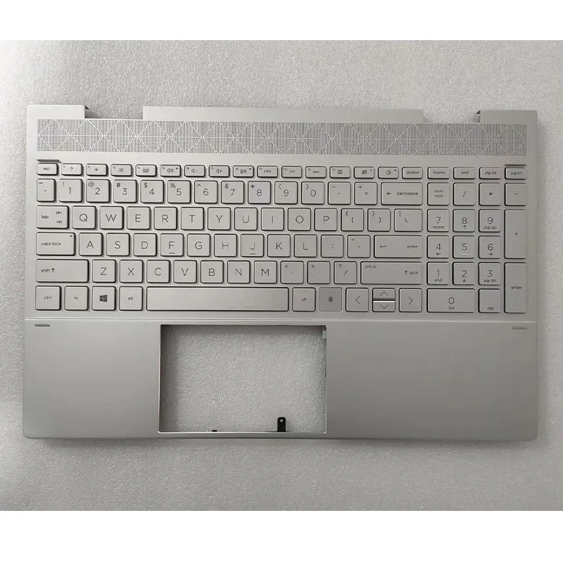 استبدال الكمبيوتر المحمول العلوي Palmrest الخلفية لوحة المفاتيح الجمعية جزء ل HP Envy X360 15 ED 15-ED 15M-ED 15M-ED0013DX