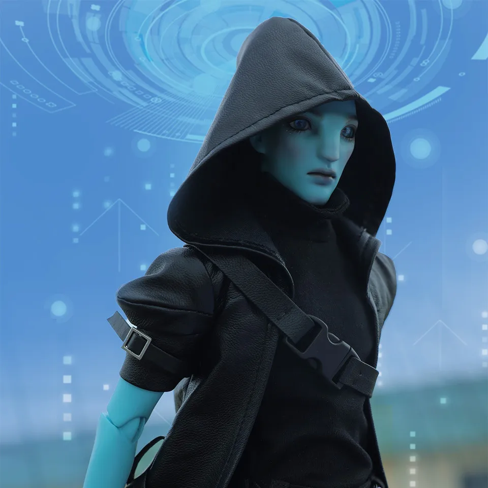 New Design BJD Doll 1/4 Chavez Resin Toys Interplanetary Security Fighter Doll Fullset High Quality Toys Gifts Dolls