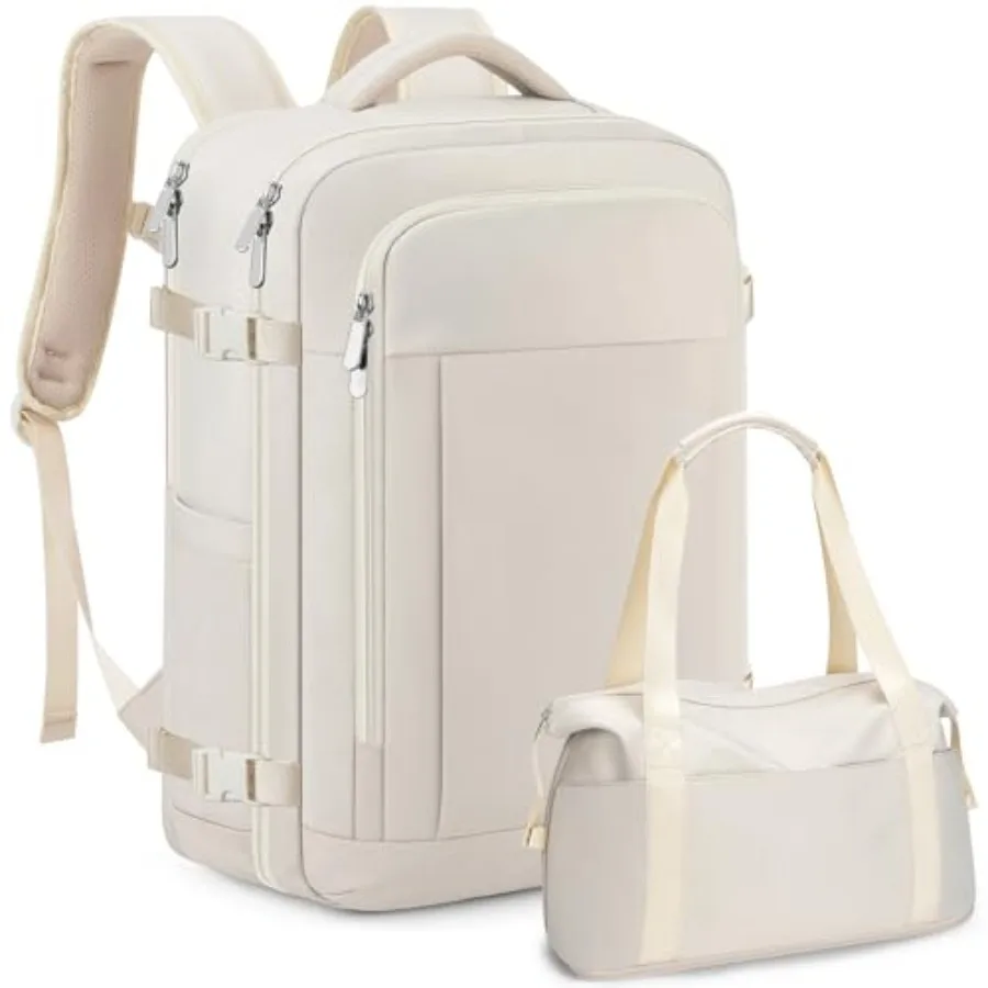

Travel Backpack For Women, Personal Item Travel Bag Fits 17" Laptop, Flight Approved Carry-On Backpack, Hiking Backpack, Waterp