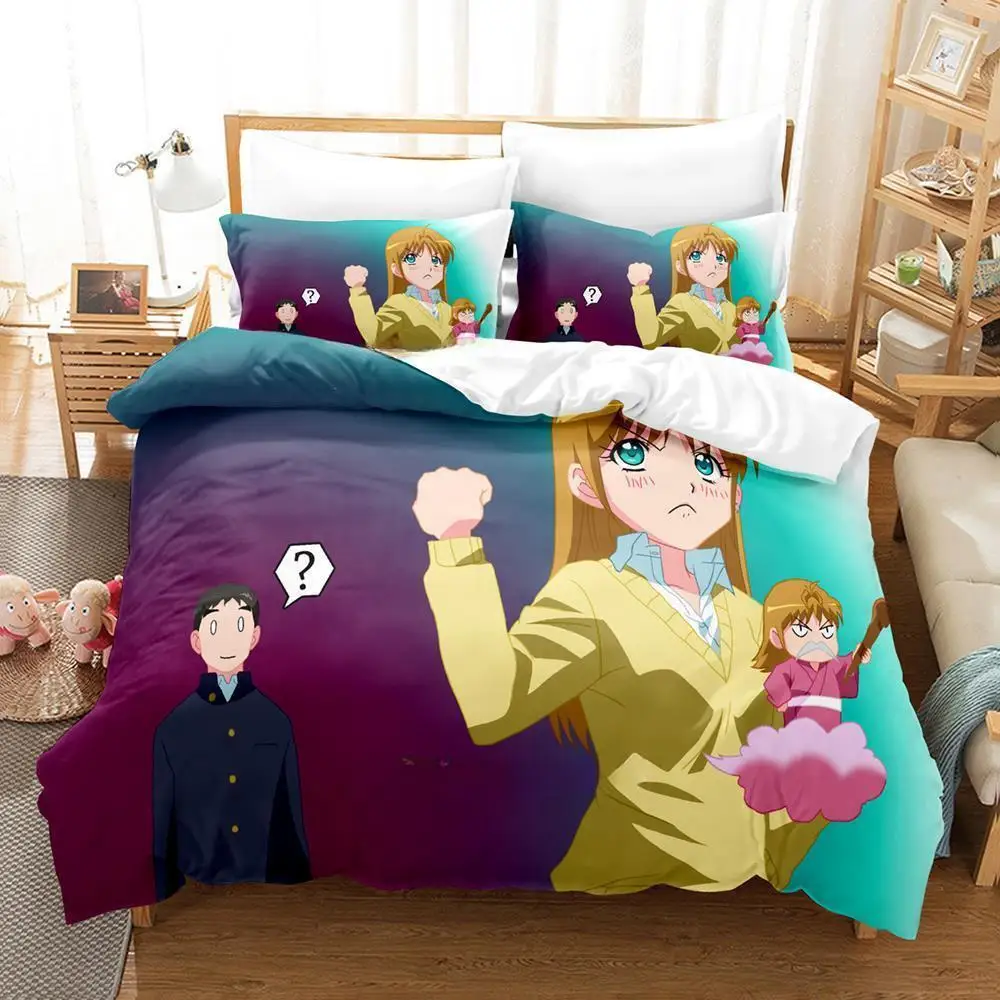 Anime Yamada's First Time: B Gata H Kei Bedding Set Single Twin Full Queen King Size Bed Set Adult Kid Bedroom Duvet cover Sets